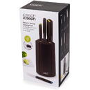 Joseph & Joseph Joseph Joseph Elevate Knife Block Set 6 pcs. black