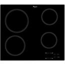 Whirlpool AKT 801/NE 4 Zone de gatit Negru