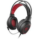 Genesis GENESIS Radon 300 Headset Wired Head-band Gaming Black, Red