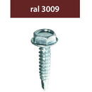 INDEX SURUBURI PERFORATOARE RAL3009-ROSU 4.8X28MM, 250/SET