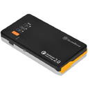 SilverStone Silverstone PB06 power bank Lithium Polymer (LiPo) 10000 mAh Black, Silver