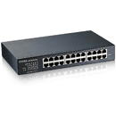 ZyXEL GS1900-24E-EU0103F | GS1900-24E V3 | Switch | Smart Managed | Layer 2 | Rackmount | Porturi 24 Gigabit | Fanless