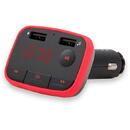 SAVIO Savio Bluetooth FM Transmiter TR-10 87.6 - 107.9  MHz Black