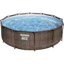 BESTWAY Steel Pro Max Rattan 366 x 100 cm