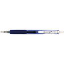 Penac Pix cu gel PENAC Inketti, rubber grip, 0.7mm, corp albastru transparent - scriere albastra