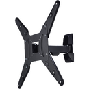 Hama FULLMOTION TV Wall Bracket, 1 Star, 400x400, 165 cm (65"), 1 Arm, black