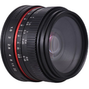 Krorux Obiectiv manual Krorux 35mm F1.6 negru pentru Sony E-mount