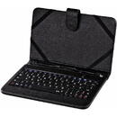 Hama OTG Husa protectie cu tastatura, dimensiune: 17.8 cm (7"),Negru