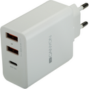 Canyon H-08, 30W, 2x USB Tip A, 1x USB Tip C, White