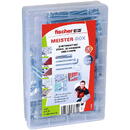 Fischer Fischer Meister-Box UX with screws and hooks - dowels - 118-piece