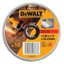 DeWalt Dewalt cutting disc DT42340TZ-QZ stainless steel - flat 125mmx1.2mm