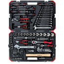 Gedore Gedore Red tool and socket set 1/4 "+ 1/2", 100-piece, tool set (red / black, with Shift-creaking, SW 4mm - 32mm)