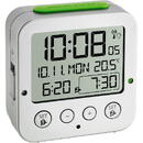 TFA TFA Digital radio alarm clock with temperature BINGO (silver/green)