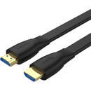 UNITEK UNITEK HDMI CABLE 2.0 4K60HZ, FLAT, 1M,C11063BK-1M