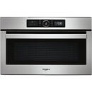 Whirlpool AMW 730 IX, 6th Sense, design Absolute, 31 l, 1000 W, 8 nivele putere, Grill, Timer, Touch control, Inox Antiamprenta