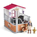 Schleich Schleich Horse Club horse box with Tori & Princess, play figure