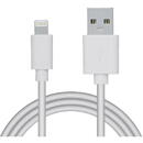 Spacer CABLU alimentare si date SPACER, pt. smartphone, USB 2.0 (T) la Lightning (T), PVC,,Retail pack, 1m, White,&amp;nbsp; "SPDC-LIGHT-PVC-W-1.0" (include TV 0.06 lei)