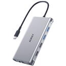 Aukey CB-C89 Type-C, MicroSD, VGA, Ethernet, HDMI, Thunderbolt, 100 W