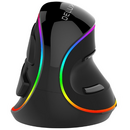 DeLux M618PLUS-RGB-BK cu fir USB Optic 4000 dpi RGB Negru