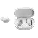 SOMOSTEL SOMOSTEL SMS-J13 MACARON BLUETOOTH IN-EAR HEADPHONES WHITE - RUNNING TIME 3-4h + CHARGING BOX 260 mAh