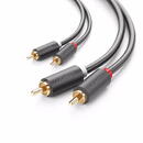 UGREEN UGREEN 2RCA (Cinch) to 2RCA (Cinch) Cable 2m (black)