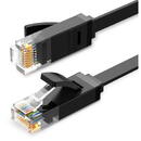 UGREEN UGREEN Ethernet flat cable RJ45, Cat.6, UTP, 0.5m (black)