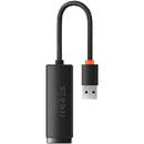 Baseus Baseus Lite Series USB to RJ45 network adapter, 100Mbps (black)