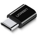 UGREEN Micro USB to USB-C Adapter UGREEN US157 (Black)