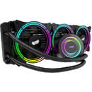 Darkflash TR360  RGB  3x 120x120mm Negru