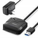 UGREEN UGREEN USB 3.0 - SATA Disk Adapter  2,5''/3,5'' (black)