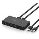 UGREEN Switch USB KVM USB 2x4 UGREEN USB 3.0 (black)