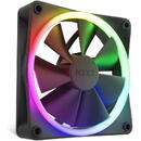 NZXT NZXT F120 RGB triple pack 120x120x26, case fan (black, 3-pack incl. RGB & fan controller)