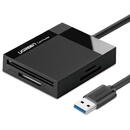 UGREEN UGREEN CR125 4-in-1 USB 3.0 card reader 0.5m (black)