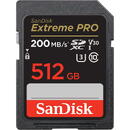 SanDisk SanDisk Extreme PRO 512 GB SDXC, memory card (black, UHS-I U3, Class 10, V30)