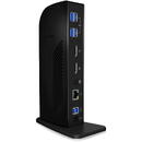 Icy Box ICY BOX IB-DK2242AC Docking Station - 6x USB 3.0 - DisplayPort - LAN