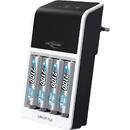 TFA Ansmann Comfort Plus + 4x AA 2100mAh, charger (incl. 4x AA 2100 mAh batteries)