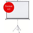 NOBO ECRAN proiectie  NOBO, manual, format 4 : 3, fixare trepied, 150 x 114 cm, "1902395"