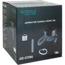 Detoolz Aspirator cenusa 1200W, 18L