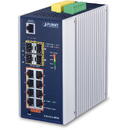 Planet PLANET IGS-5225-8P4S network switch Managed L2+ Gigabit Ethernet (10/100/1000) Power over Ethernet (PoE) Blue, Silver
