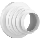 KARRO Reductie tubulatura KARRO, pentru 80/100/110/120/150mm, alb