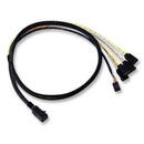 Broadcom Broadcom L5-00221-00 Serial Attached SCSI (SAS) cable 1 m Black