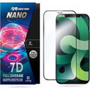 Crong Crong 7D Nano Flexible Glass - Niepękające szkło hybrydowe 9H na cały ekran iPhone 12 Pro Max