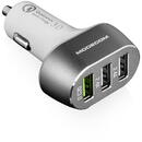 Modecom Car Charger Modecom Micro Usb 3 x USB