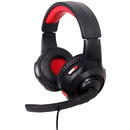 Gembird Gembird GHS-U-5.1-01 headphones/headset Wired Head-band Gaming Black, Red