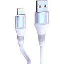 Vipfan USB to Lightning cable Vipfan Colorful X08, 3A, 1.2m (white)