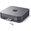 SATECHI TYPE-C ALUMINUM STAND & HUB FOR MAC MINI