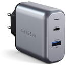 SATECHI Dual-port 30W Gri spatial