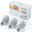 Nanoleaf Nanoleaf Essentials Smart A19 Bulb 800Lm White 2700K-6500K 120V-240V E27, 3pcs Pack