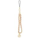 Guess Guess Snur / Pandantiv telefon Chain Charms Auriu