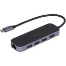 UNITEK UNITEK HUB USB-C 3.1,RJ-45,3XUSB-A,HDMI,4K,PD100W